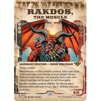 Rakdos, the Muscle (Showcase) FOIL - OTJ