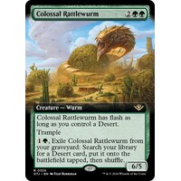 Colossal Rattlewurm (Extended Art) FOIL - OTJ