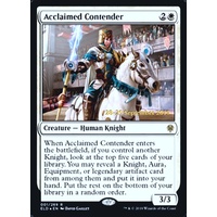 Acclaimed Contender (Prerelease) FOIL - ELD
