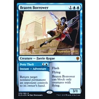 Brazen Borrower // Petty Theft (Prerelease) FOIL - ELD