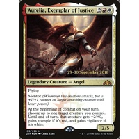 Aurelia, Exemplar of Justice Pre-Release FOIL - GRN