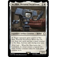 Yes Man, Personal Securitron FOIL - PIP