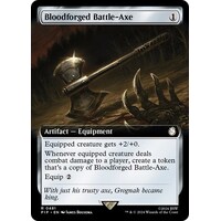 Bloodforged Battle-Axe (Extended Art) FOIL - PIP