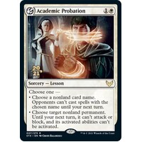 Academic Probation FOIL - PRE