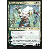 Ajani, the Greathearted Pre-Release FOIL - WAR
