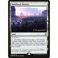 Mobilized District Pre-Release FOIL - WAR
