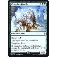 Cragplate Baloth (Prerelease FOIL) - PZNR