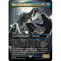 Blue, Loyal Raptor (Borderless) - REX