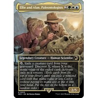 Ellie and Alan, Paleontologists (Borderless) - REX