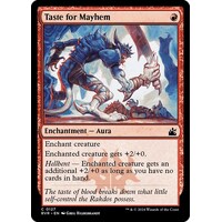 Taste for Mayhem FOIL - RVR