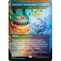 Beholder's Slowing Ray - Delay (Borderless) FOIL - SLD