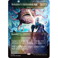 Beholder's Enervation Ray - Defile (Borderless) FOIL - SLD