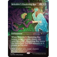 Beholder's Paralyzing Ray - Oubliette (Borderless) FOIL - SLD