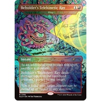 Beholder's Telekinetic Ray - Fling (Borderless) FOIL - SLD