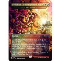 Beholder's Disintegration Ray - Fire Covenant (Borderless) FOIL - SLD