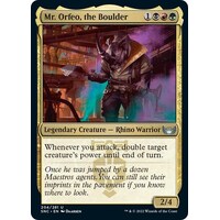 Mr. Orfeo, the Boulder - SNC