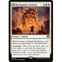 Restoration Seminar - SOS