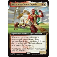 Aziza, Mage Tower Captain (Extended Art) - SOS
