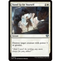 Stand Up for Yourself FOIL - SOS