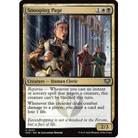 Snooping Page FOIL - SOS