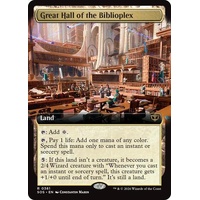 Great Hall of the Biblioplex (Extended Art) FOIL - SOS