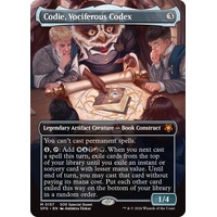 Codie, Vociferous Codex (Borderless) - SPG
