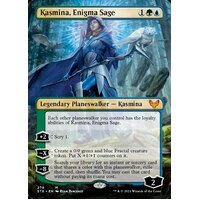 Kasmina, Enigma Sage (Borderless Alternate Art) - STX