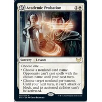 Academic Probation FOIL - STX