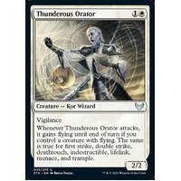 Thunderous Orator FOIL - STX