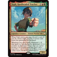 Toph, Hardheaded Teacher - TLA
