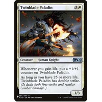 Twinblade Paladin - LIST