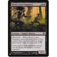Bleak Coven Vampires - LIST