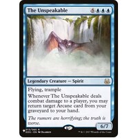 The Unspeakable - TLP