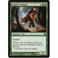 Vulpine Goliath - TLP