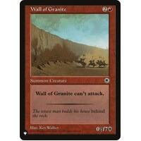 Wall of Granite - TLP