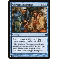 Argivian Restoration - LIST