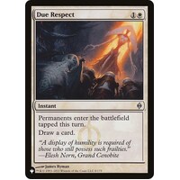 Due Respect - TLP