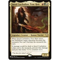 Jared Carthalion, True Heir - TLP
