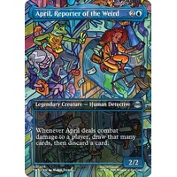 April, Reporter of the Weird (Borderless) FOIL - TMT