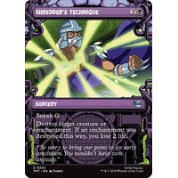 Shredder's Technique (Showcase) FOIL - TMT