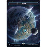Island (492) (Borderless) (Galaxy Foil) FOIL - UNF