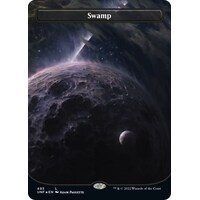 Swamp (493) (Borderless) (Galaxy Foil) FOIL - UNF