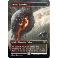 Sacred Foundry (Borderless) (Galaxy Foil) FOIL - UNF