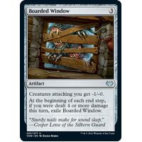 Boarded Window FOIL - VOW