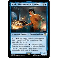 Adric, Mathematical Genius - WHO