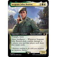 Sergeant John Benton (Extended Art) - WHO