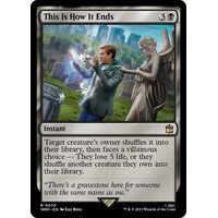 This Is How It Ends FOIL - WHO