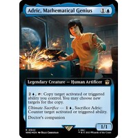 Adric, Mathematical Genius (Extended Art) (Surge Foil) FOIL - WHO