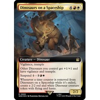 Dinosaurs on a Spaceship (Extended Art) (Surge Foil) FOIL - WHO