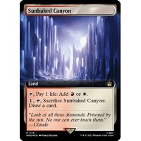 Sunbaked Canyon (Extended Art) (Surge Foil) FOIL - WHO